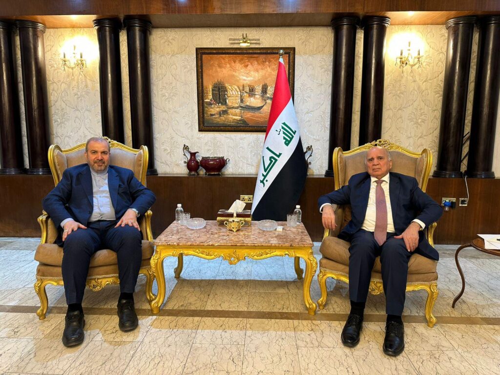 فؤاد حسين يتسلم “رسالة خطية” من عراقجي.. وتشكيل الحكومة يتصدر مباحثات “الخارجية”